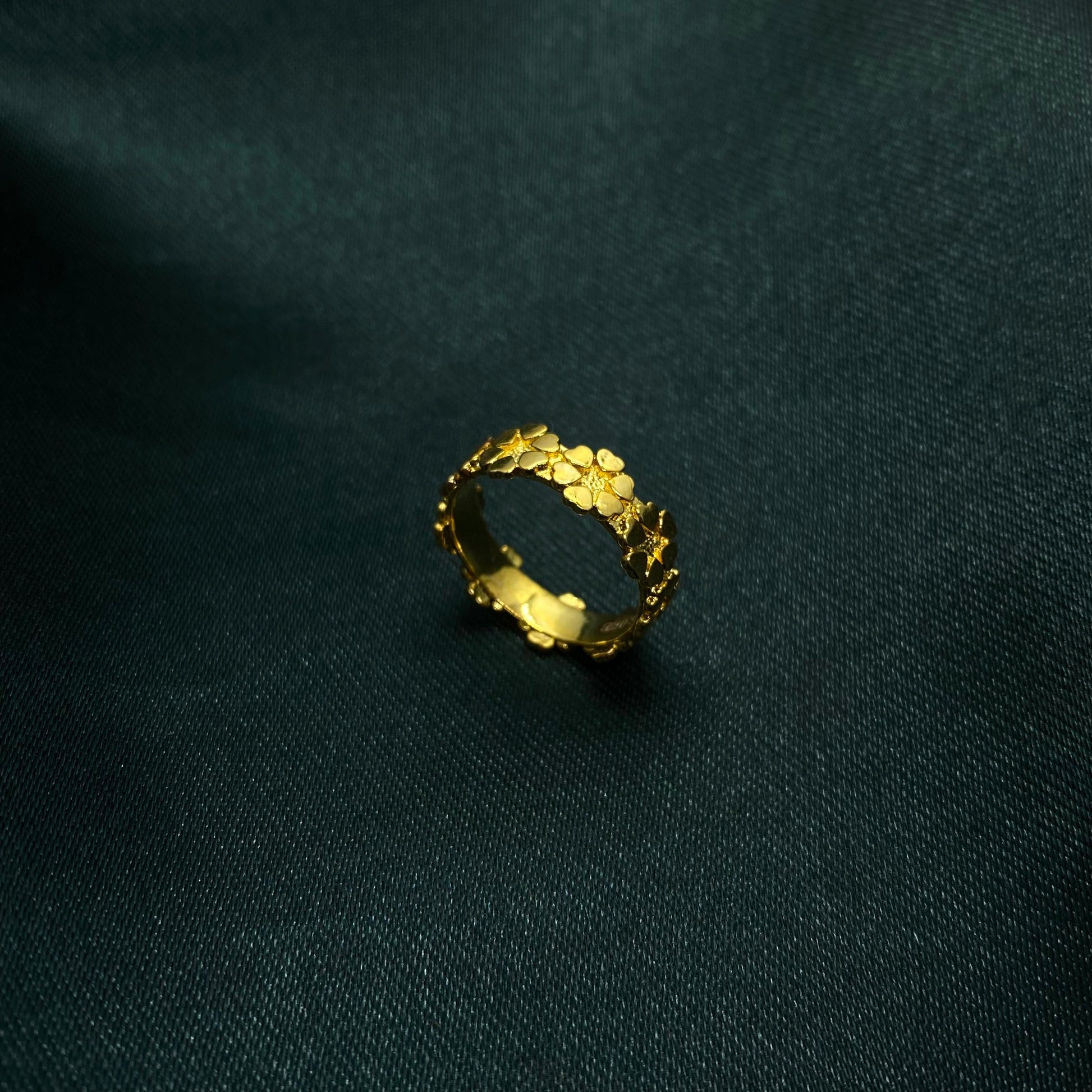 18KT Gold Plated Flower Band