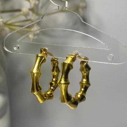 18 KT Gold Plated Dancing Hoops