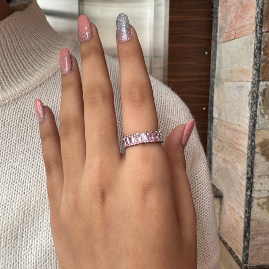 Pink Eternity Ring