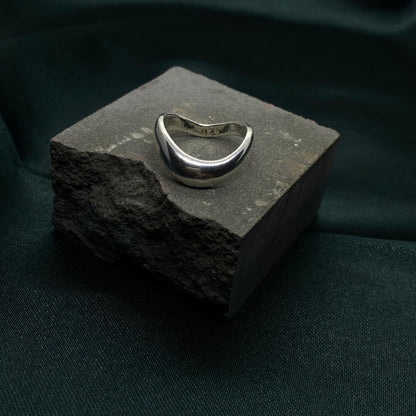 Silver Wave Ring