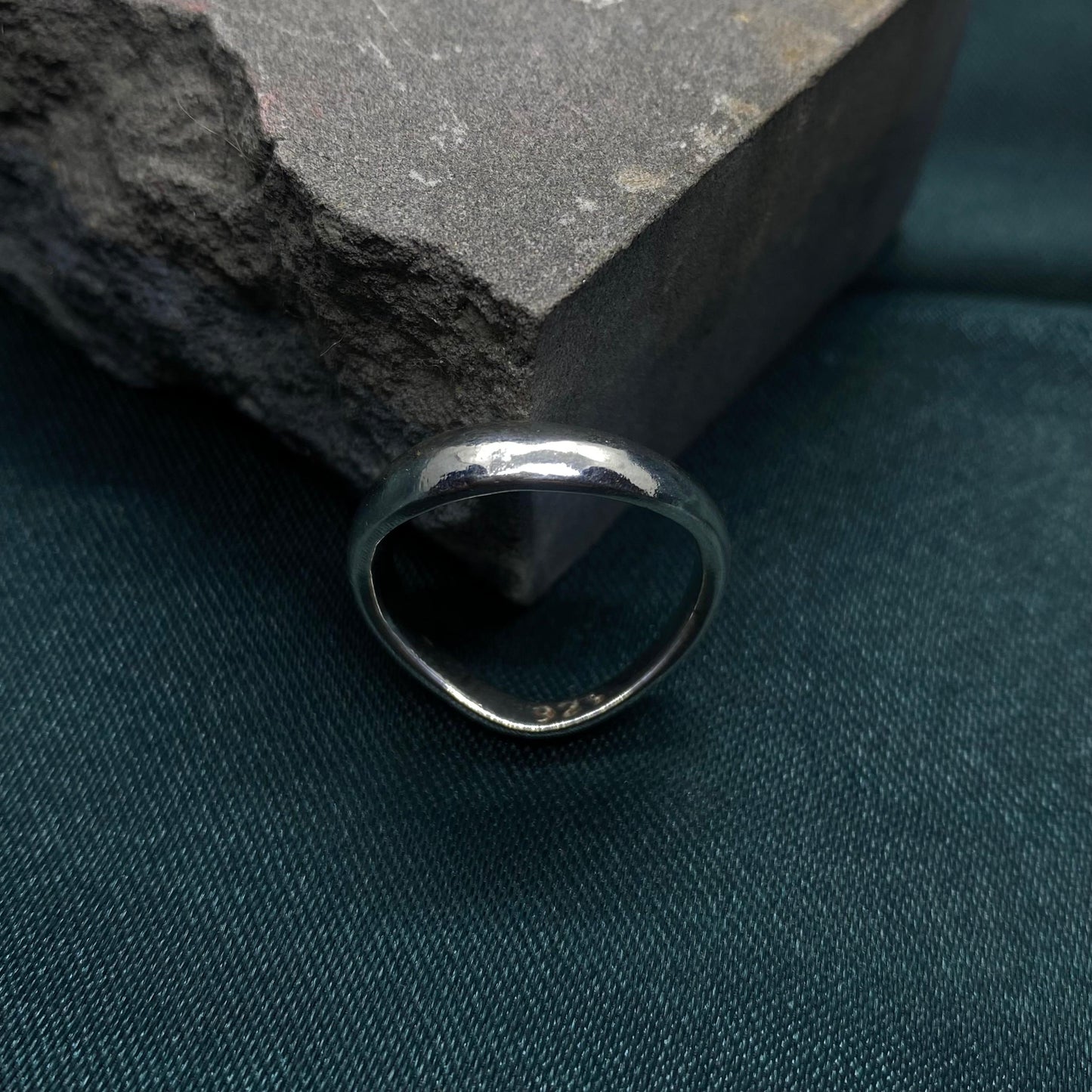 Silver Wave Ring