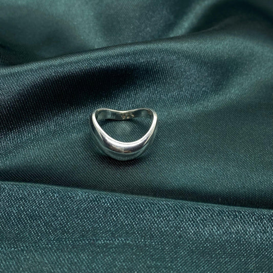 Silver Wave Ring